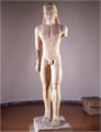 Front view of kouros