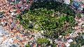 CASTLE OF KALAMATA - AIRVIEW